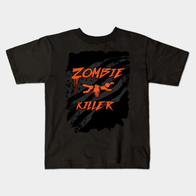 Zombie killer. Kids T-Shirt by Wrap Shop